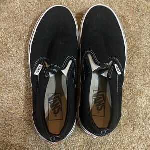 black vans men’s size 7